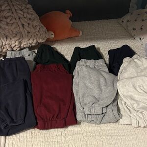 Brandy Melville Assorted Sweatpants (Grey, Heather Grey, Maroon, Green, Black,
